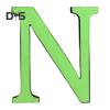 Letters Wall Sticker Home Decoration Luminous Letter Sticker Peel And Stick Wall Art Alphabet Sticker for Living Room Bedroom