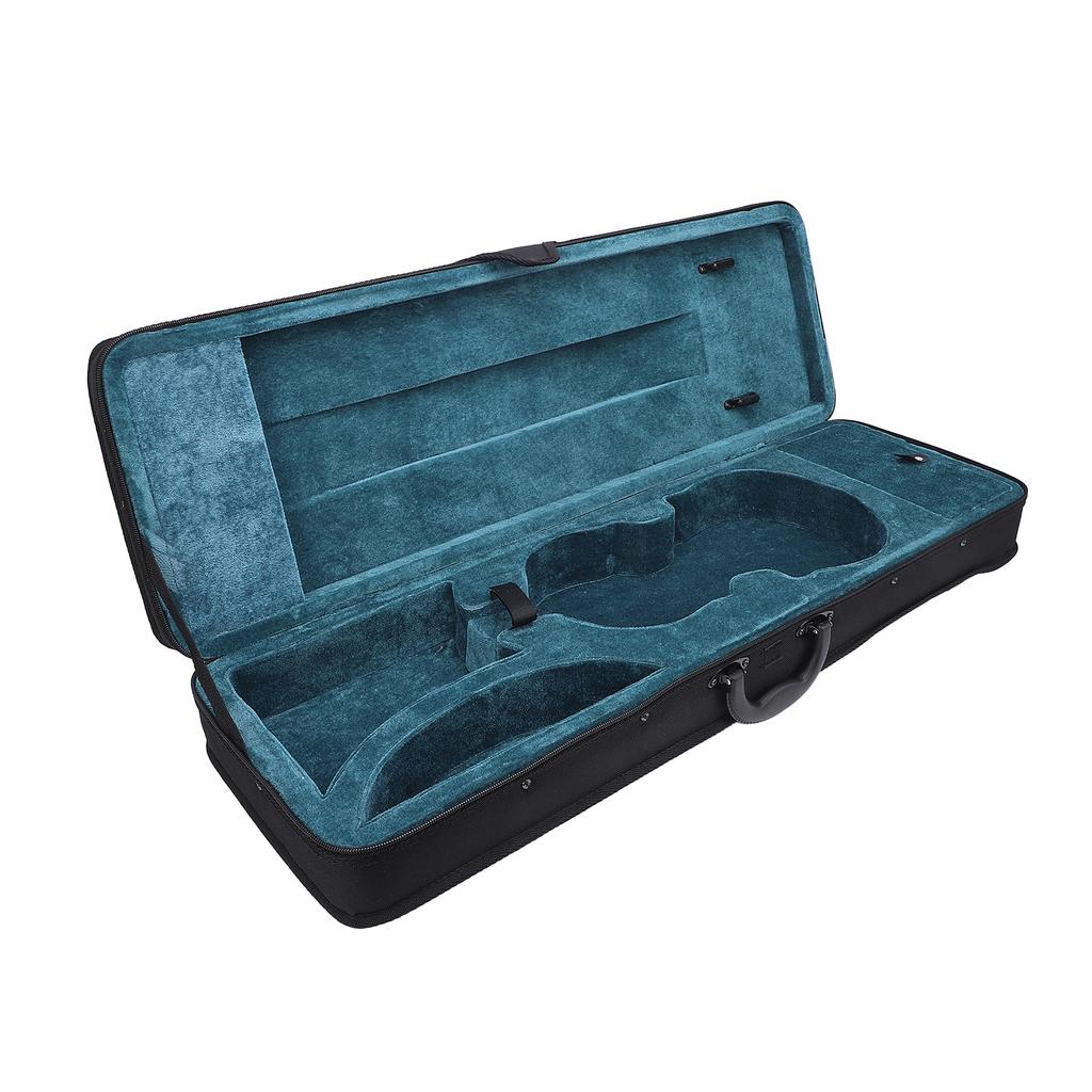 Violin Box 3 4 Size Oxford Cloth Multifunctional Lightweight Hard Shell Violin Case