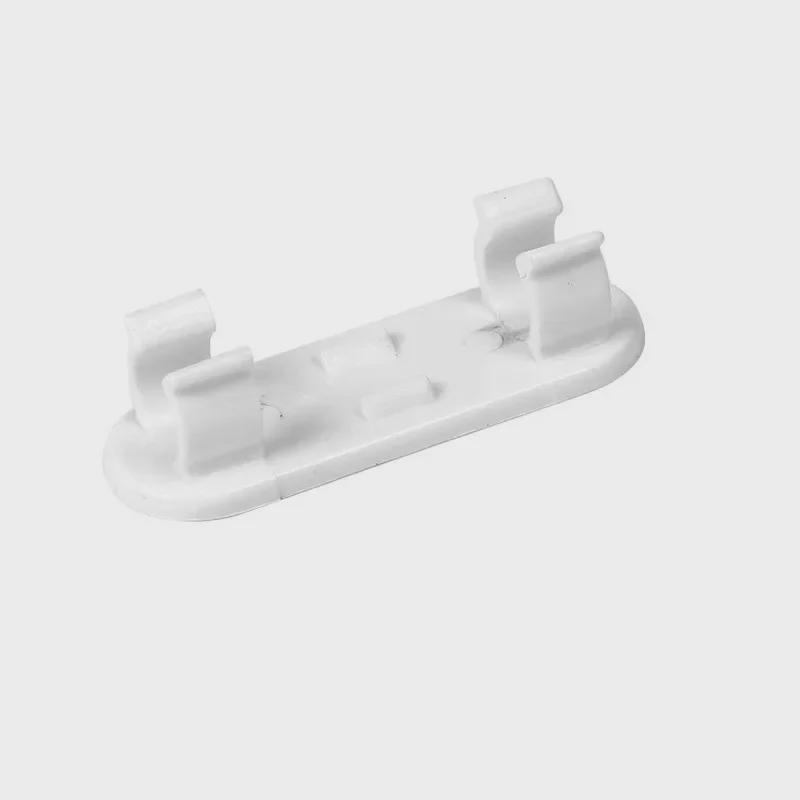 Large Punch-Free Self-Adhesive Wire Holder Clip for Storage and Organization