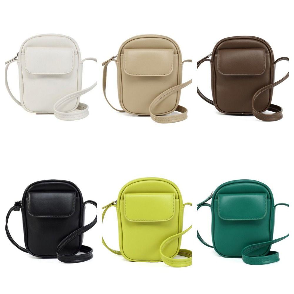 Square Shoulder Bag Durable Crossbody Bag Simple Phone Purse  Women