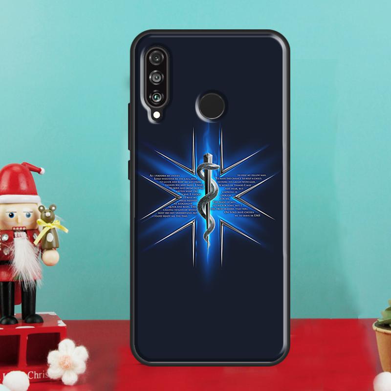 EMT EMS Medical Rescue For Huawei Nova Y70 Y90 Y60 Y72 Y73 Y61 Y91 9 10 SE 12i 12s 11i 8i P30 P40 Lite P60 Pro Case