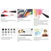 Tombow Dual Brush Pen ABT 850 Water-Based Graphic Marker for Illustration and Hand Lettering AB-T850