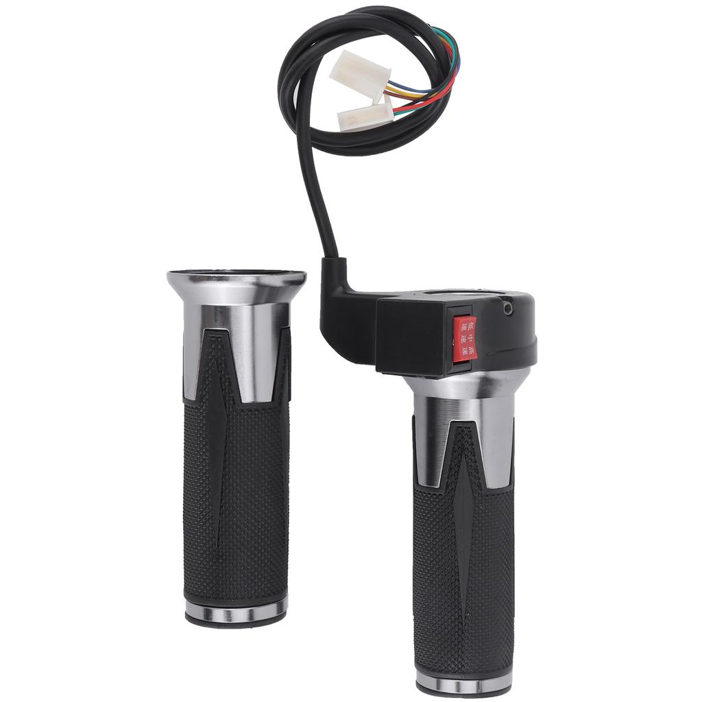 1 Pair Handlebar Throttle Grip 3 Speed Control Universal Throttle Handle for Electric Bikes