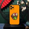 Neon Eyed Brain Alien Monster Phone Case For IPhone 17 Pro Max 16 15 14 Pro Max 13 11 Air Plus Silicone Cover