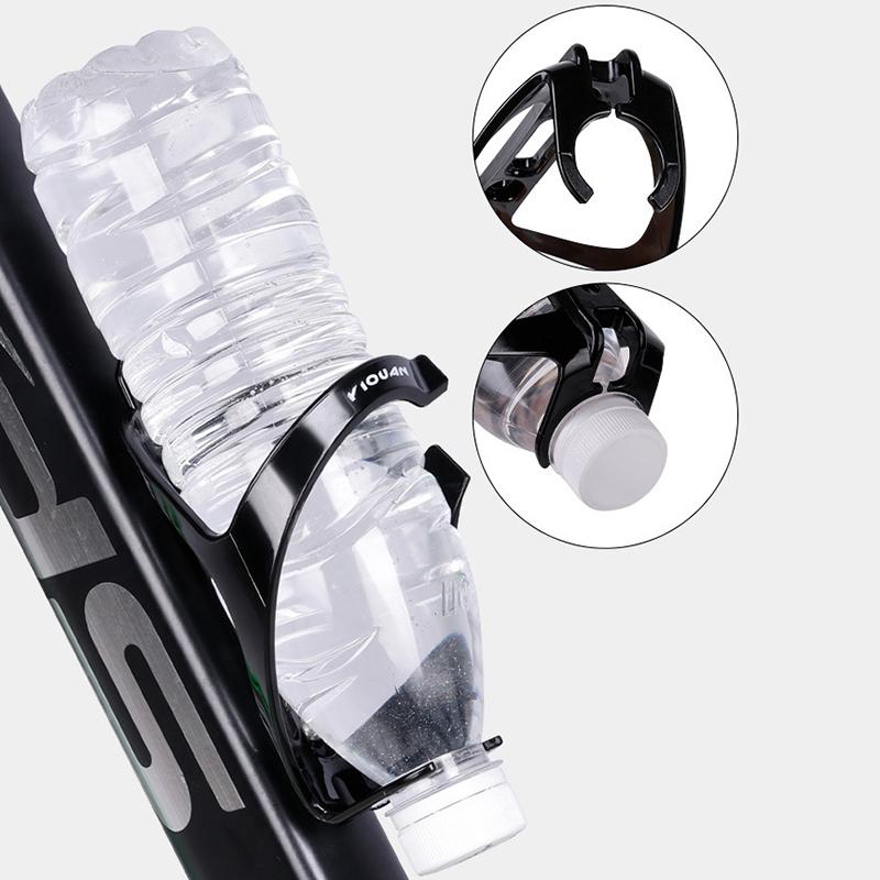 1Pc Road Bike Bottle Cage Water Bottle Holder Socket Holder Bottle Holder Cage Bicycle Bottle Racknylon Plastic