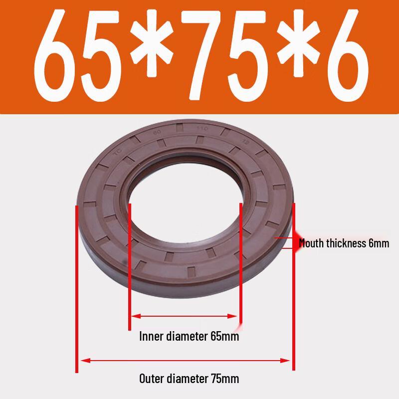 Fluororubber Skeleton Oil Seal