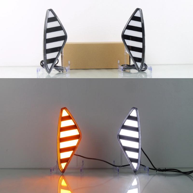 LED Daytime Running Lights for 2022-2025 BYD Yuan Plus Front Bumper