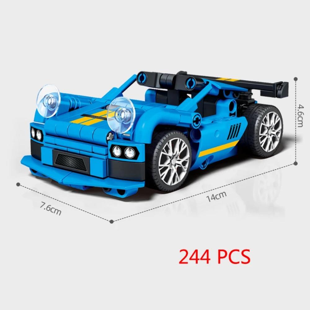 2025 neues City Technik Rennauto alt Geschwindigkeit klassisch Champions Sport Baustein Super Racers F1 Großartige Fahrzeuge Sembo Block
