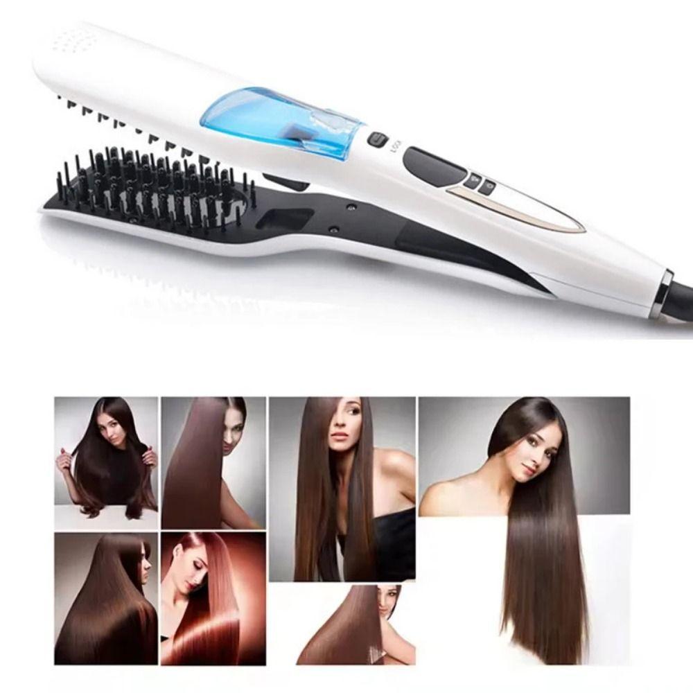 LCD Display Steam Hair Straightener Scalable Electric Hair Straightener  Travel