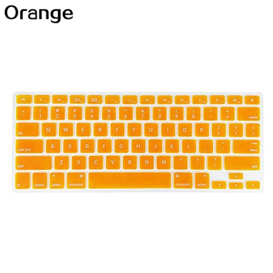 Colorful Soft Silicone Keyboard Cover for Apple Macbook Air Pro US Version Laptop