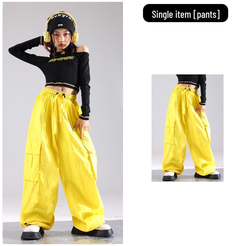 Trendiges Jazz-Tanzkostüm-Set für Mädchen für Auftritte und Laufstege