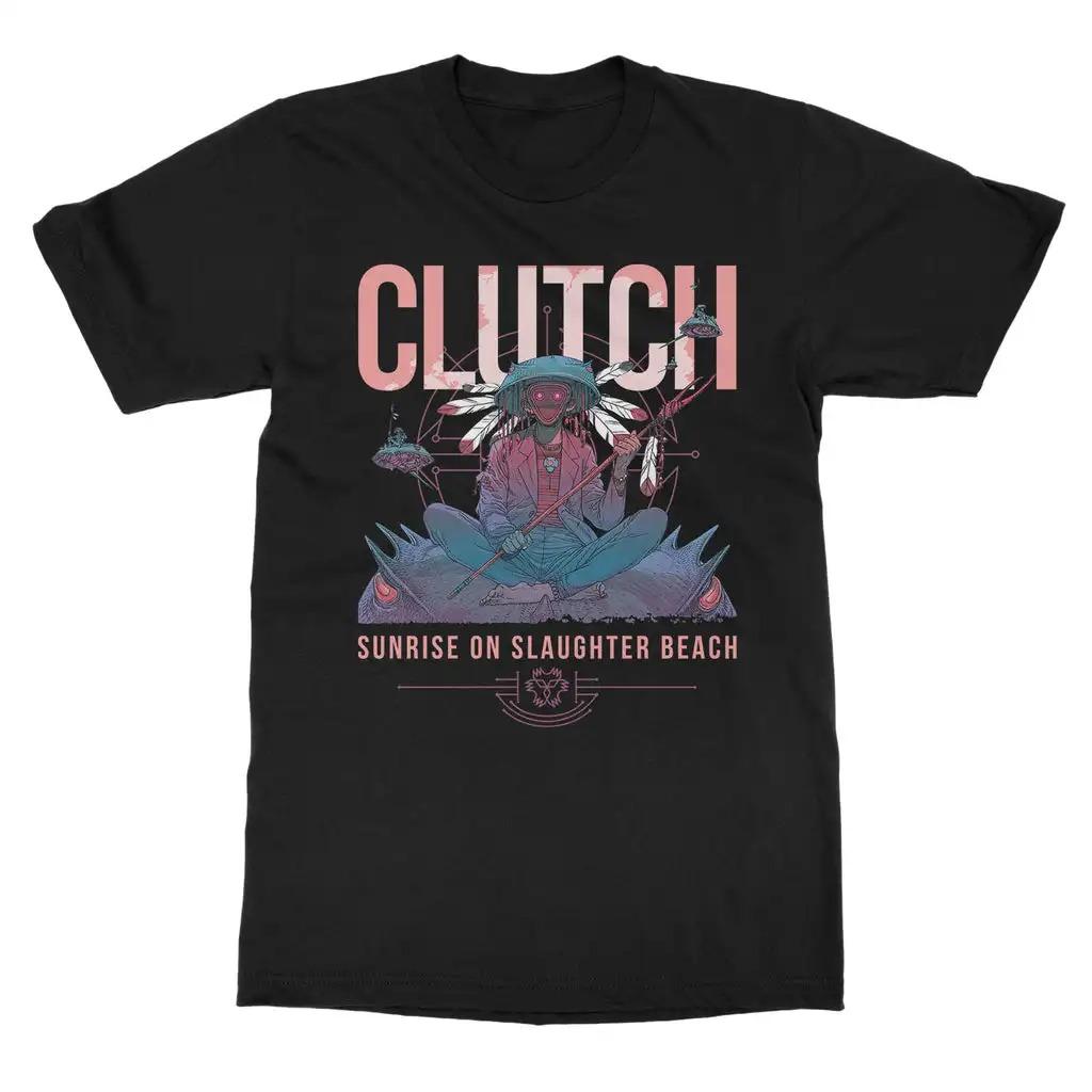 2026 Summer New Clutch Band Graphic Tshirt Unisex Summer Short Sleeve Fashion Tee Luxury Casual Vintage Retro Top