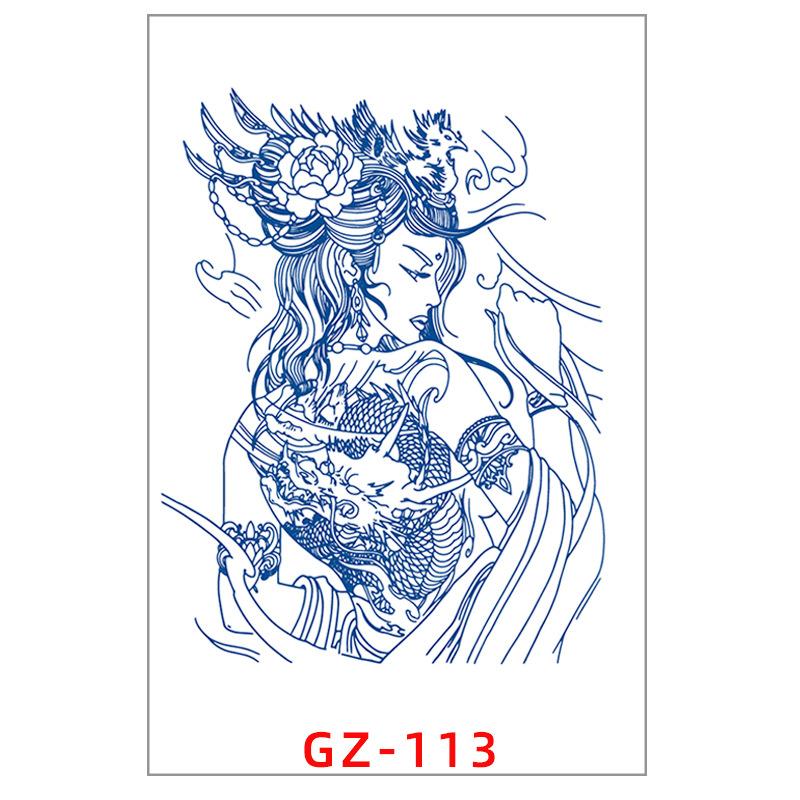 Upgraded Juice Tattoo Stickers, Long-lasting Waterproof Simulation Tattoos, Sweat-proof Line Tattoo Stickers for Both Men Women