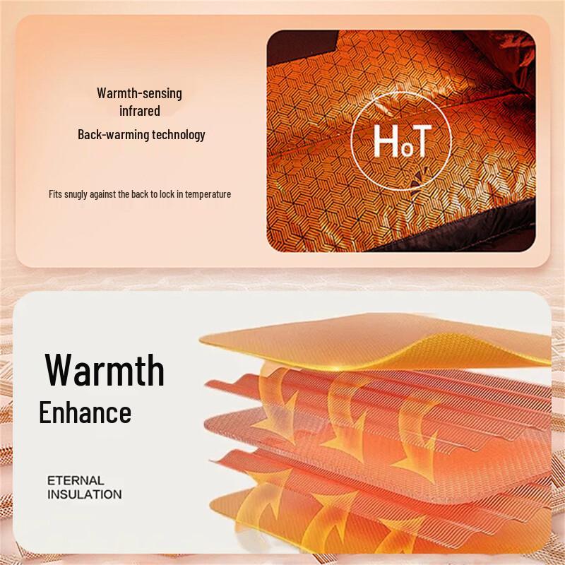 Men's Graphene Insulated Windproof Baseball Collar Jacket