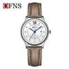 OFNS Women's Trendy Quartz Watch: Stylish, Waterproof, Light Luxury with Calendar.