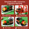 Non-Toxic Christmas Track Car Train Toys Children Electric Track Toy Car Christmas Car Kids Educational Toys For Children Birthday Gift