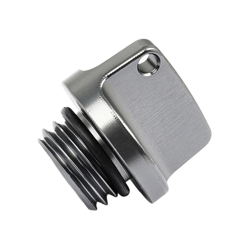 

Простая установка Профессиональные гонщики Крышки масляного бачка двигателя мотоцикла Винт Подходит для улучшения герметичности и предотвращения утечек серый