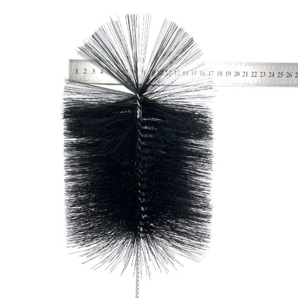 Komínový kartáč Drátěný kartáč Sada na čištění krbů a komínů Pro potrubí, komíny, sporáky, kotle, sušičky a pračky