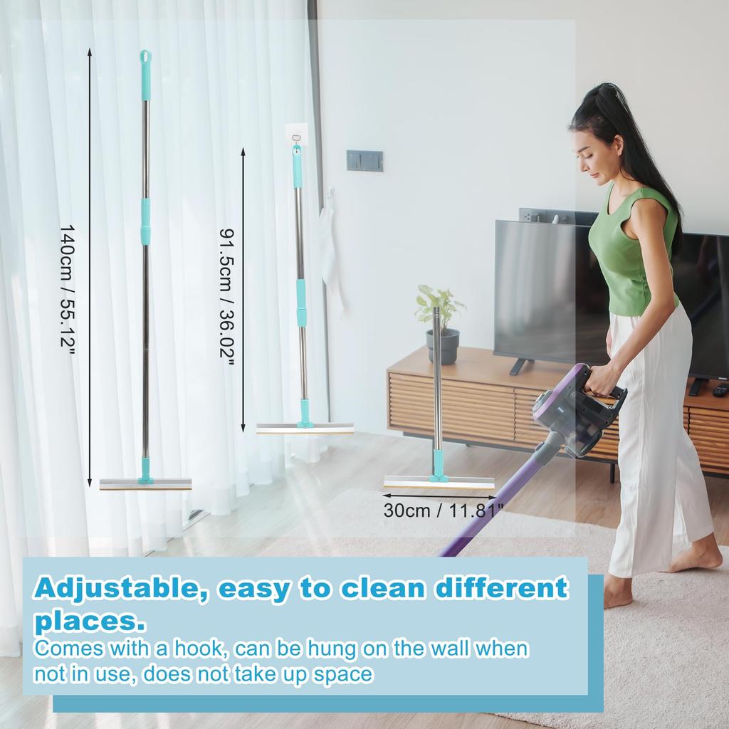 GLIDESMOOTH Pet Hair Removal Dog Hair Remover with Wide Copper Carpet Carpet Scraper Removal Tool for Deep Blue Tool, Blade, Rake, Cleaning,