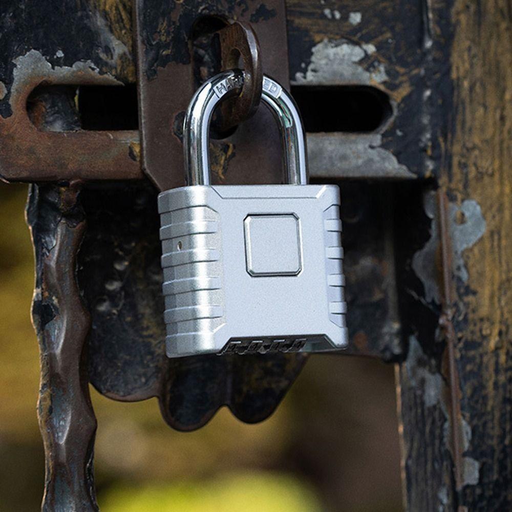 Alloy Combination Padlock Waterproof 4-Digit Number Password Code Locks Anti Theft Heavy Duty Drawer Cabinet Lock