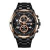A best-selling multi-functional sports waterproof luminous men's casual quartz watch