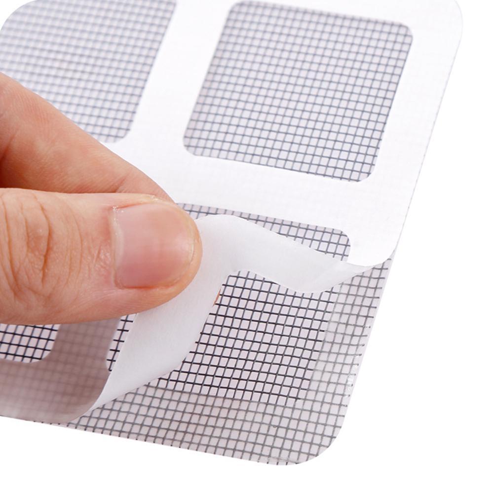 TDStore 3/6Pcs Anti-Insect Fly Door Window Anti-Mosquito Screen Mesh Repair Tape Patch