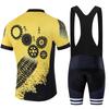 2026 NEW Pro Bicycle Team Short Sleeve Maillot Ciclismo Men's Cycling Jersey Sets Summer Breathable Cycling Clothing Suit