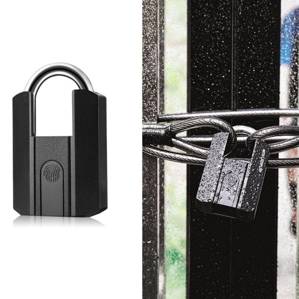 

Waterproof Fingerprint Lock App Control Electronic Lock Tough Smart Padlock Warehouse