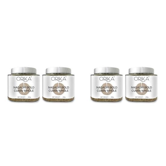 

Орика Кумин Целый (Упаковка из 4 банок по 250 г каждая)