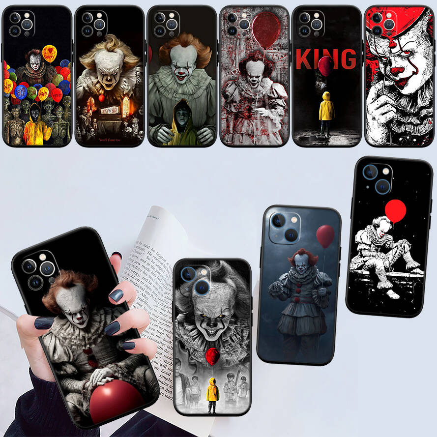Horror C-Clown Case for Samsung M55 M35 M15 A02 A05S A05 A06 A15 A12 A13 A10 A16 A20 A22 A24 A25 A30 A31 A32 A33 A35 A42 A50