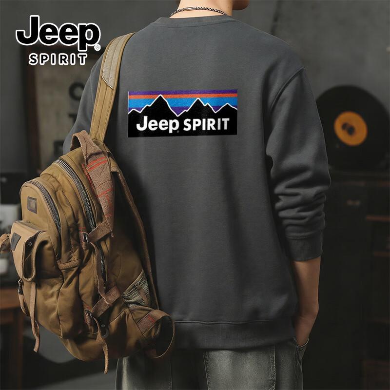 

Мужская толстовка Jeep Spirit с круглым вырезом 3XL