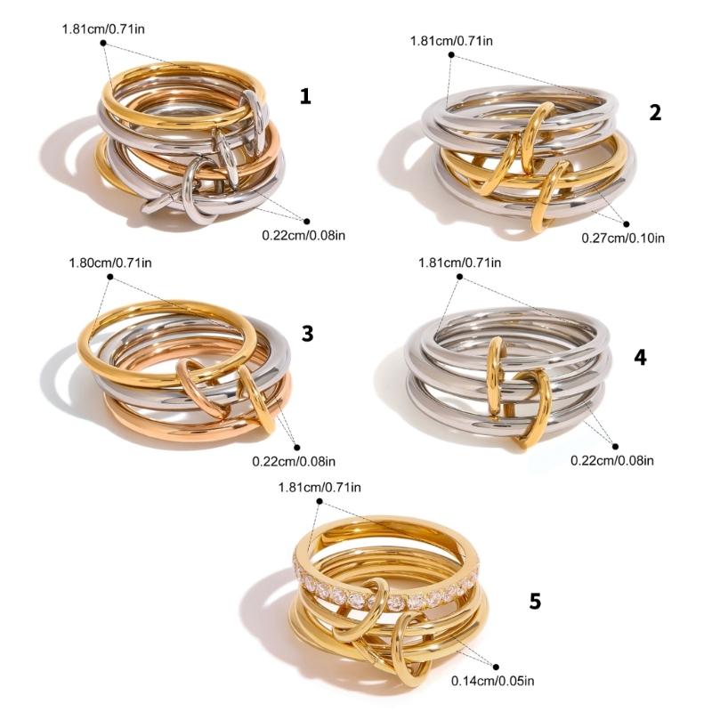 Stylish Alloy Rings for Men and Women Who Appreciate Modern Designs and Need Accessories for Multiple Occasions