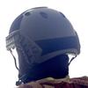EA Fast Helmet PJ Type with Glasses #5503U-PJ Eagle Model (Black)