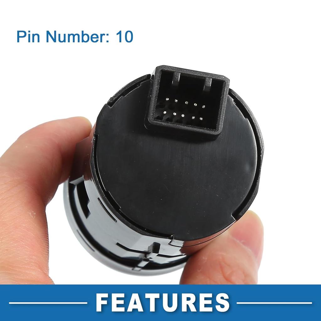 Push Button Starter Switch No.35881T5HH41 Engine Start Stop Switch Button for Honda Fit 2015 2016 2017 2018 Silver Tone