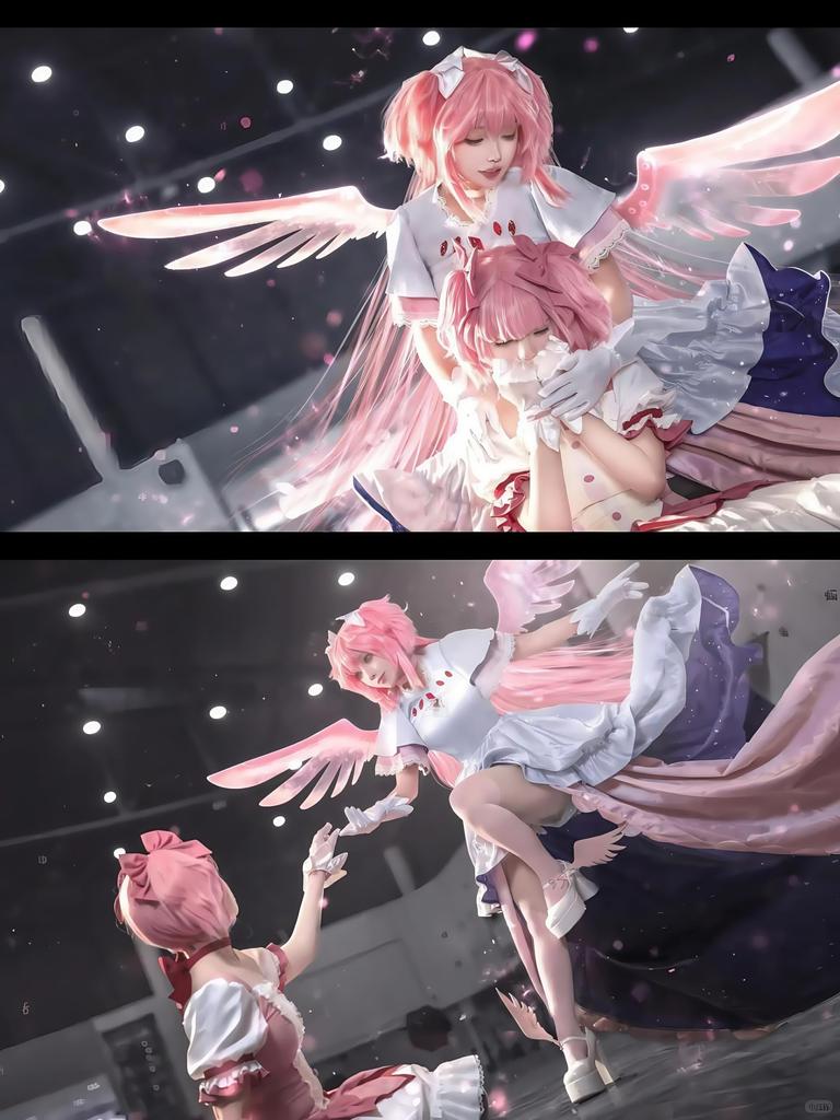 NOKIJP Ultimate Madoka Cosplay Costume, Puella Magi Madoka Magica