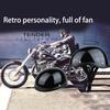 Kask motocyklowy retro Kask ochronny z warstwą buforową Kask ochronny