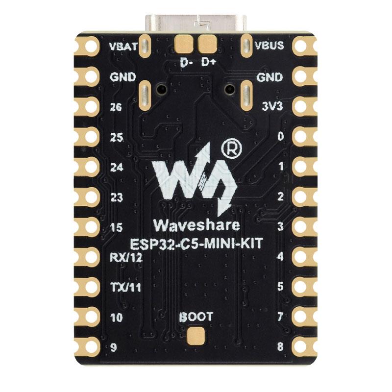 Waveshare ESP32-C5 Dual-Band Mini Development Board 240MHz ESP32-C5-MINI-1