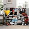 Elvis Throws Blanket 3D Printing Rock Singer Sofa Blanket  Adults and Children Bedroom Living Room Decoration Blanket for Bed