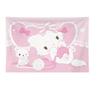 Pink Kitty Mouse Yarn Tapestry 2D Single Print Cute Home Decor Soft Accessory Charming Functional GirlThemed Attractive Durable