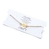 Gold Charm Letter Bracelet For Women Simple DIY Handmade Word Bracelets & Bangles Boho Anklets Jewelry