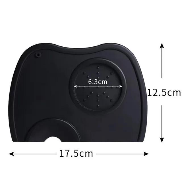Espresso Coffee Tampers Mat Station Press Tampering Holder Corner Mat Pad Silicone Coffeeware Tamping Barista Wdt Tools
