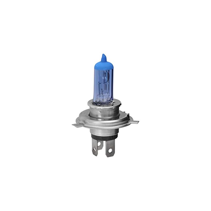 PIAA Motorcycle Headlight Bulb, Halogen, 4100K, 135/125W Brightness, H4, High Earthquake Resistance, 20G, 1 Bulb, MB111