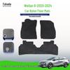 Weilan 6 2020-2024 RHD Nylon Auto-Boden- und Kofferraummatten