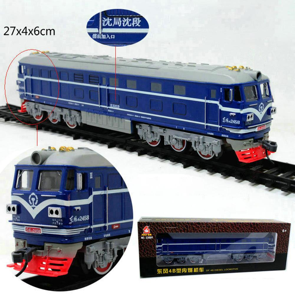 Music Track Trains Electric Toy Long Cars Classic Children's Toys Train