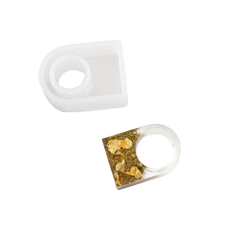 Square Chunky Resin Mould RM01 US 6.7 US 8.5 Silicone Ring Mold Square Chunky Resin Mould RM01 US 6.7 US 8.5 Silicone Ring Mold