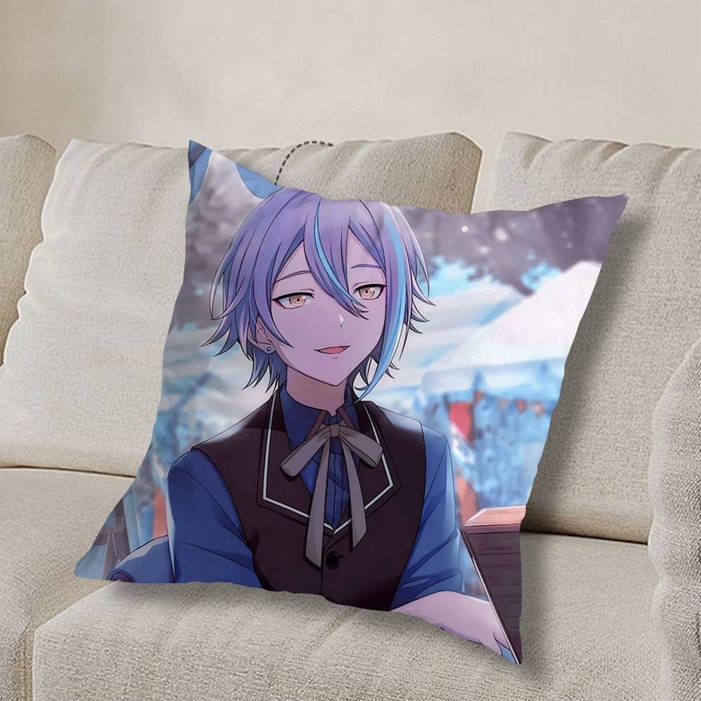 R-Rui Project Sekai Kamishiro  Pillow Case Sofa Living Room Bedroom Headboard Backrest Cushion Square Cushion Nap Time