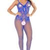 Sexy Red Fishnet Lingerie Women Erotic Mesh Full Body Stockings Sleepwear Jumpsuit Underwear Costume