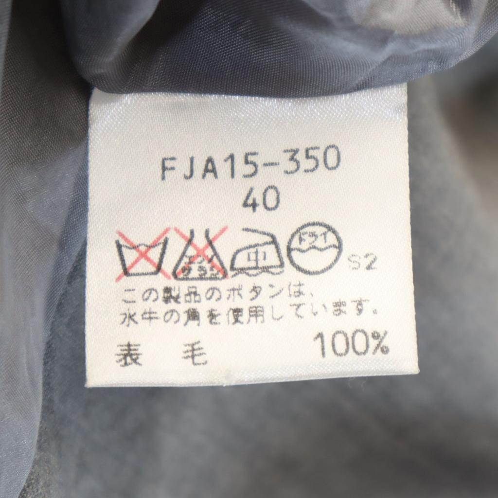 Burberrys 90s Old Skirt suit Setup 40 gray Sanyo Shokai Women Used