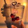 Unique Cherry Keychain Bag Charm Cherry Keychain Purse Charm Key Adornment For Adding Flair To Women's Handbags