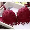 Women's Bra and Panties Girl Floral Lace Underwear Bra Set